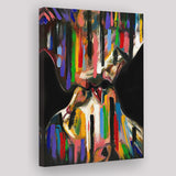 Kiss Colorful Canvas Prints Wall Art - Painting Canvas, Home Wall Decor, Painting Prints, For Sale
