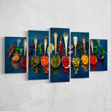 Kitchen Restaurant Decor Kitchen Large Canvas Prints Multi Panels Wall Art Prints Home Decor