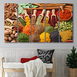 Kitchen Spices Decor Spices Print Spices Extra Large Canvas Prints Multi Panels B Wall Art Prints Home Decor