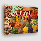 Kitchen Spices Decor Spices Print Spices Landscape Canvas Prints Wall Art Home Decor - Painting Canvas, Ready to hang