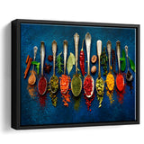 Kitchen Art Print Framed Canvas Prints Wall Art Decor, Framed Picture, Floating Frame