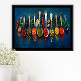 Kitchen Art Print Framed Canvas Prints Wall Art Decor, Framed Picture, Floating Frame