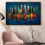 Kitchen Art Print Framed Canvas Prints Wall Art Decor, Framed Picture, Floating Frame