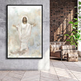 Known To Me Jesus Christ Easter II Framed Canvas Prints Wall Art - Painting Canvas, Floating Frame, Wall Decor