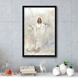 Known To Me Jesus Christ Easter II Framed Canvas Prints Wall Art - Painting Canvas, Floating Frame, Wall Decor