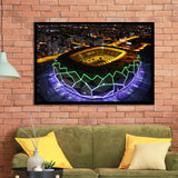 Konya Buyuksehir Stadium Art Prints Wall Decor - Painting Prints, Wall Art, Fan Gift, For Sale