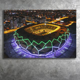 Konya Buyuksehir Stadium Canvas Prints Wall Art - Painting Canvas, Wall Decor, Fan Gift, Art Prints