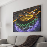 Konya Buyuksehir Stadium Canvas Prints Wall Art - Painting Canvas, Wall Decor, Fan Gift, Art Prints
