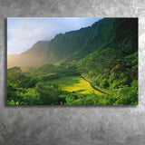 Koolau Golf Club Hole 15 Koolau Golf Courses, Hawaii, Golf Art Print, Golf Lover, Canvas Prints Wall Art Decor