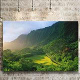 Koolau Golf Club Hole 15 Koolau Golf Courses, Hawaii, Golf Art Print, Golf Lover, Canvas Prints Wall Art Decor