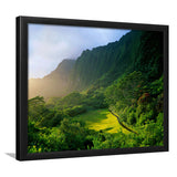 Koolau Golf Club Hole 15 Koolau Golf Courses, Hawaii, Golf Sport Print, Golf Lover, Framed Art Prints Home Decor