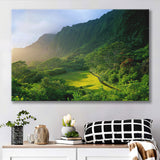 Koolau Golf Club Hole 15 Koolau Golf Courses, Hawaii, Golf Art Print, Golf Lover, Canvas Prints Wall Art Decor