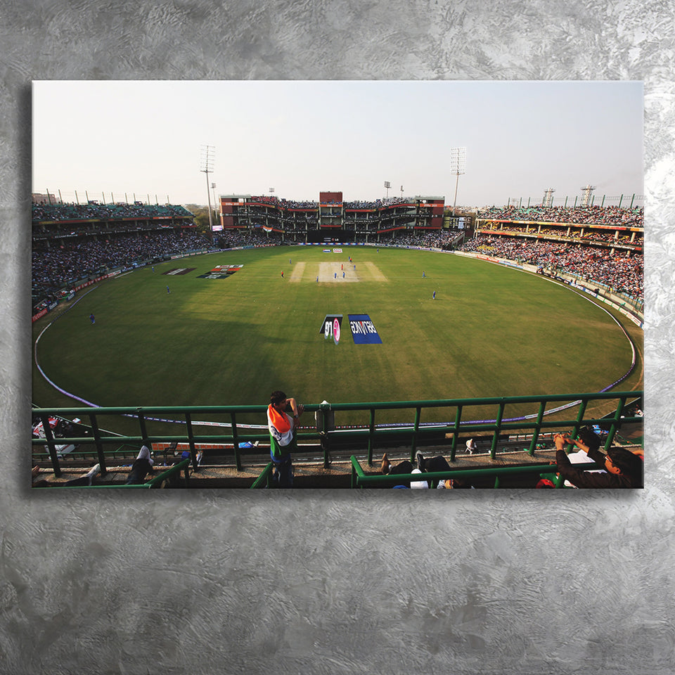 Kotla Stadium, Stadium Canvas, Sport Art, Gift for him, Fan Gift, Canvas Prints Wall Art Decor