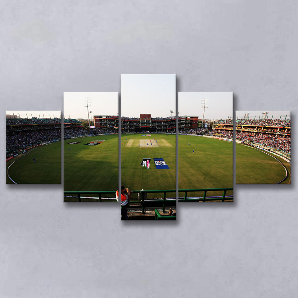 Kotla Stadium, Stadium Canvas, Sport Art, Large Canvas, Multi Panels, Canvas Prints Wall Art Decor