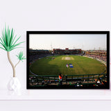 Kotla Stadium, Stadium Canvas, Sport Art, Gift for him, Framed Art Prints Wall Art Decor, Framed Picture