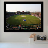 Kotla Stadium, Stadium Canvas, Sport Art, Gift for him, Framed Art Prints Wall Art Decor, Framed Picture