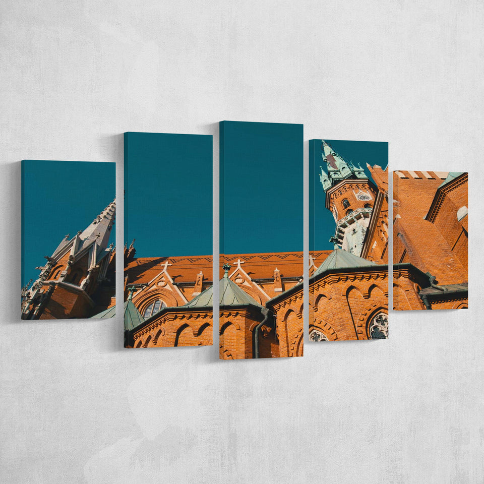 Krakow, Krakow Old Town Multi Panels,Canvas Prints Wall Art Home Decor