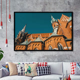 Krakow, Krakow Old Town Framed Art Prints Wall Art Decor,Black Frame, Ready to hang