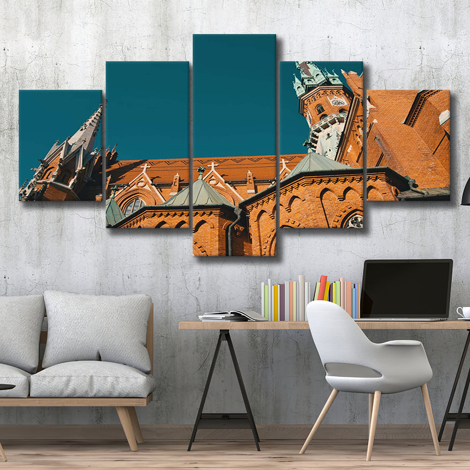 Krakow, Krakow Old Town Multi Panels,Canvas Prints Wall Art Home Decor