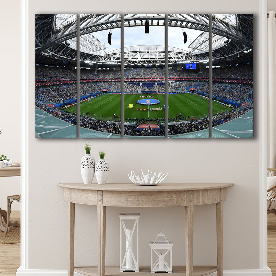Krestovsky Stadium, Stadium Canvas, Sport Art, Gift for him, Multi Panels B, Canvas Prints Wall Art Decor