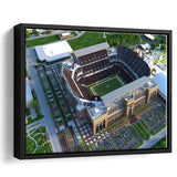 Kyle Field Ariel View, Stadium Canvas, Sport Art, Gift for him, Framed Canvas Prints Wall Art Decor, Framed Picture