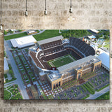Kyle Field Ariel View, Stadium Canvas, Sport Art, Gift for him, Fan Gift, Canvas Prints Wall Art Decor