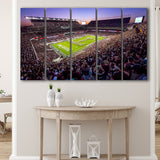 Kyle Field Scaled, Stadium Canvas, Sport Art, Gift for him, Multi Panels B, Canvas Prints Wall Art Decor