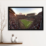 Kyle Field Stadium Framed Canvas Prints Texas AM Aggies Wall,Sport Stadium Art Prints, Fan Gift