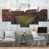Kyle Field Stadium Canvas Prints Texas AM Aggies Wall,Multi Panels,Sport Stadium Art Prints, Fan Gift