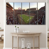 Kyle Field Stadium Canvas Prints Texas AM Aggies Wall,Multi Panels B,Sport Stadium Art Prints, Fan Gift