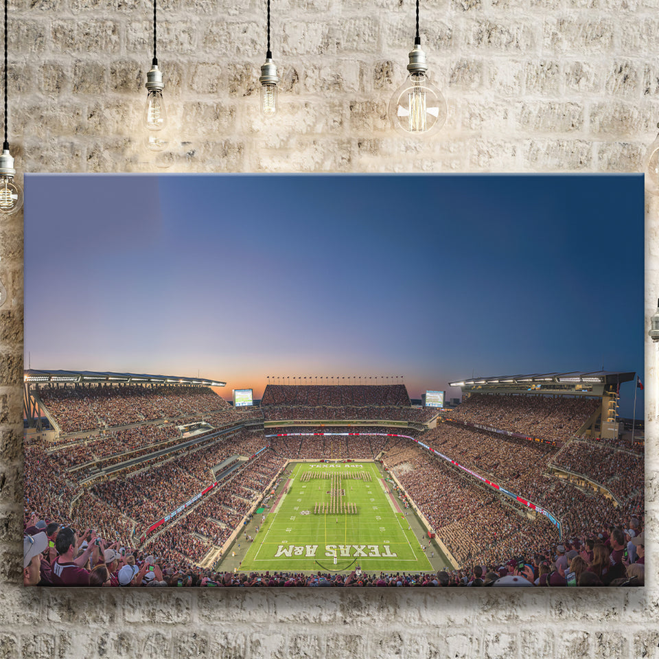 Kyle Field Texas Stadium Canvas Prints Wall Art - Painting Canvas, Wall Decor, Canvas Art, For Sale