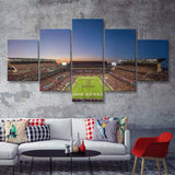 Kyle Field Texas Stadium 5 Pieces Canvas Prints Wall Art - Painting Canvas, Multi Panel, Wall Decor, Canvas Art