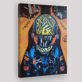 Lando Norris F1 Painting F1 Formula Painting Art Canvas Prints Wall Art - Painting Canvas, Painting Prints, Home Wall Decor, For Sale