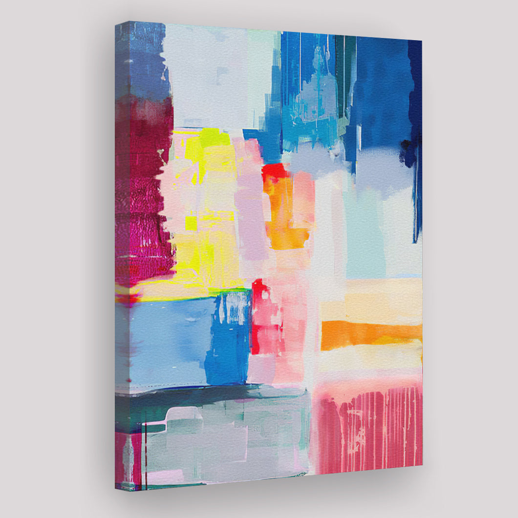 Large Color Abstract Art Canvas Prints Wall Art - Painting Canvas, Wall Decor, Home Decor, Prints for Sale