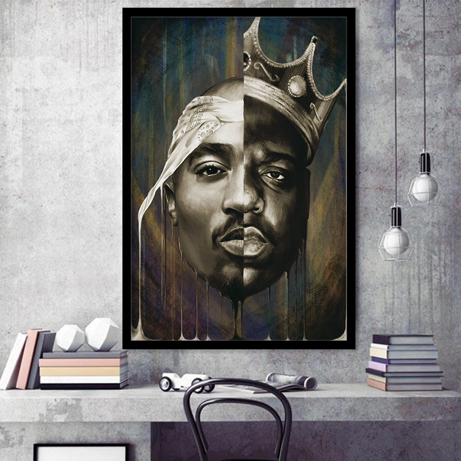 Legends Rappers Framed Art Prints Wall Decor - Art Prints, Framed Picture,For Sale, Ready to hang