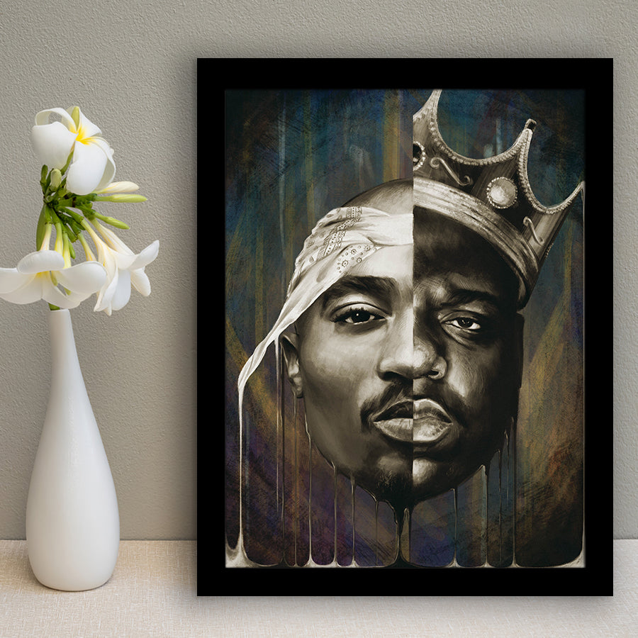 Legends Rappers Framed Art Prints Wall Decor - Art Prints, Framed Picture,For Sale, Ready to hang