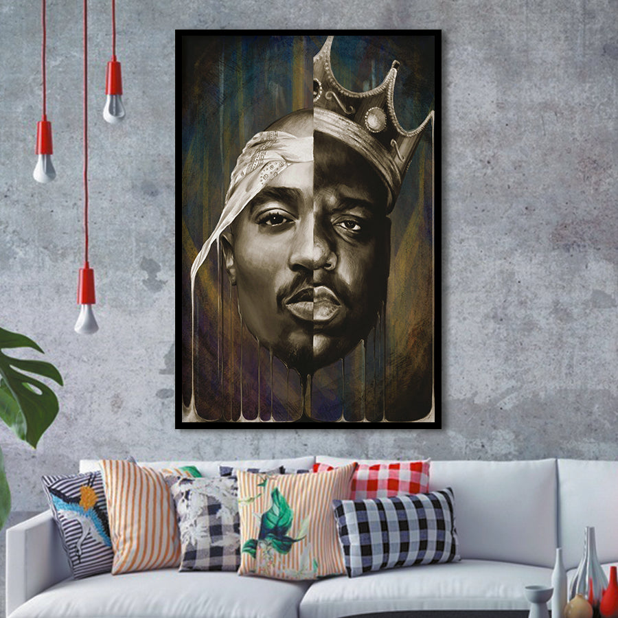 Legends Rappers Framed Art Prints Wall Decor - Art Prints, Framed Picture,For Sale, Ready to hang