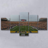 LSU Tigers Stadium Canvas Prints Tiger Stadium Wall Art Louisiana,Multi Panels,Sport Stadium Art Prints, Fan Gift
