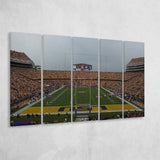 LSU Tigers Stadium Canvas Prints Tiger Stadium Wall Art Louisiana,Multi Panels B,Sport Stadium Art Prints, Fan Gift