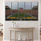 LSU Tigers Stadium Canvas Prints Tiger Stadium Wall Art Louisiana,Multi Panels B,Sport Stadium Art Prints, Fan Gift