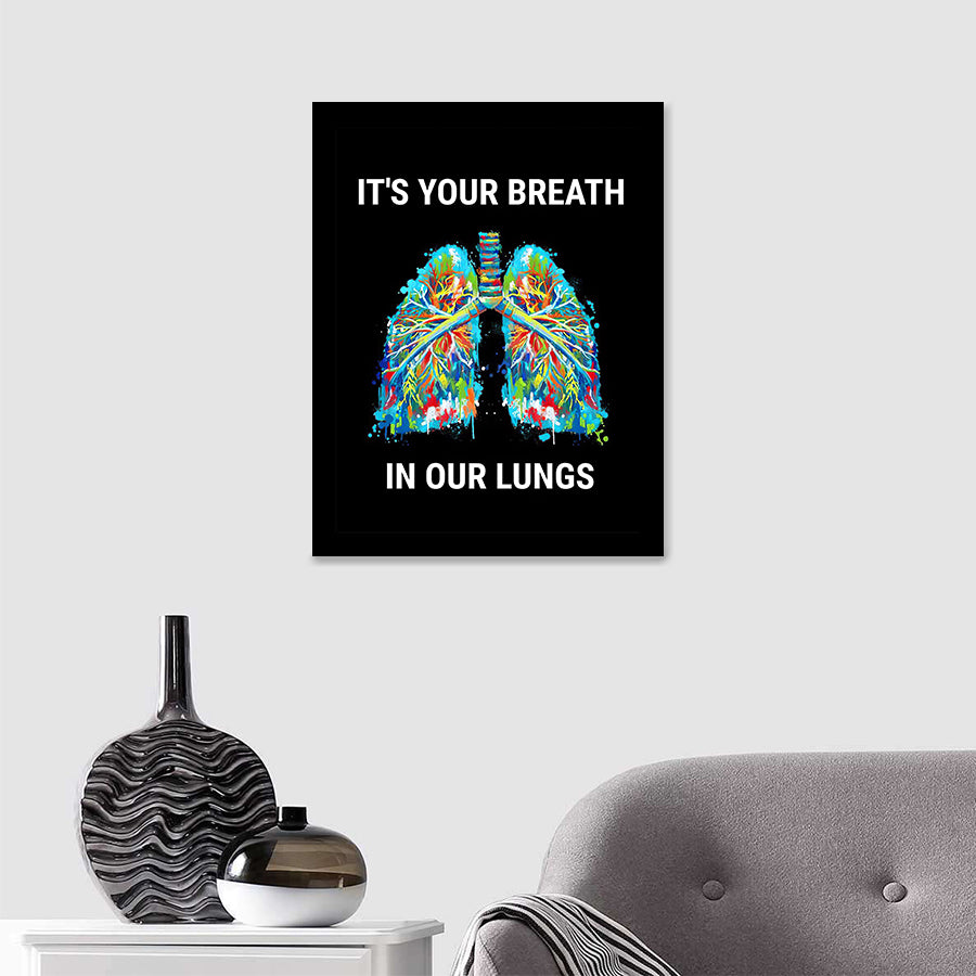 Lungs Framed Art Prints - Framed Prints, Painting Prints, Prints for Sale, Painting Art