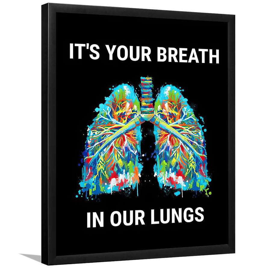 Lungs Framed Art Prints - Framed Prints, Painting Prints, Prints for Sale, Painting Art