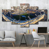 La Boca Stadium Aerial View, Stadium Canvas, Sport Art, Large Canvas, Multi Panels, Canvas Prints Wall Art Decor