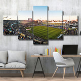 La Bombonera Boca Junior Stadium, Stadium Canvas, Sport Art, Large Canvas, Multi Panels, Canvas Prints Wall Art Decor