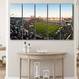 La Bombonera Boca Junior Stadium, Stadium Canvas, Sport Art, Gift for him, Multi Panels B, Canvas Prints Wall Art Decor