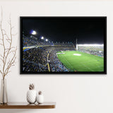 La Bombonera, Stadium Canvas, Sport Art, Gift for him, Framed Canvas Prints Wall Art Decor, Framed Picture