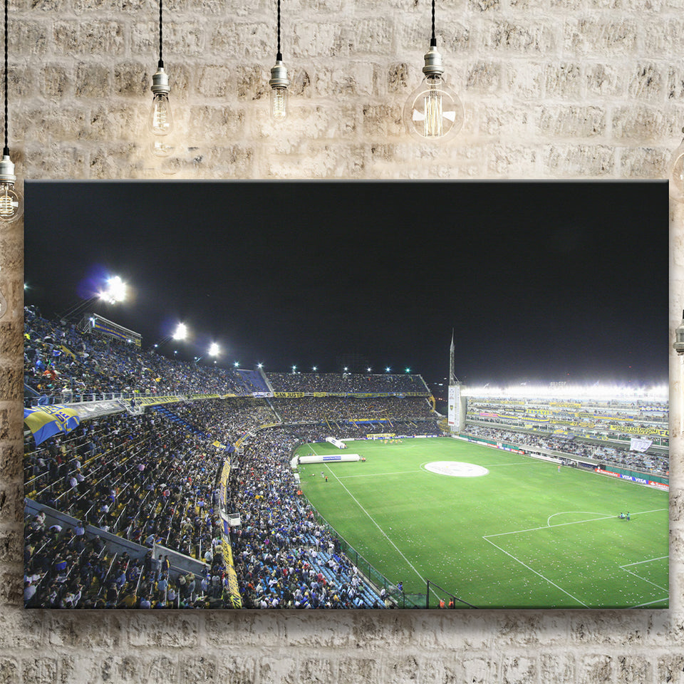 La Bombonera, Stadium Canvas, Sport Art, Gift for him, Fan Gift, Canvas Prints Wall Art Decor