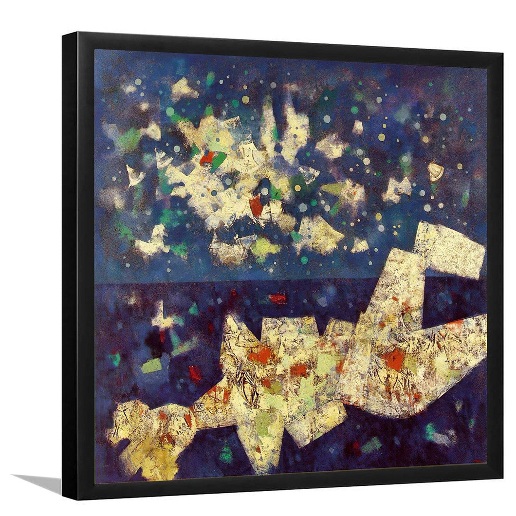 La Grand Poupee by Mordecai Ardon-Arr Print, Canvas Art, Frame Art, Plexiglass cover