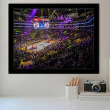 La Staples Center, Stadium Canvas, Sport Art, Gift for him, Framed Art Prints Wall Art Decor, Framed Picture