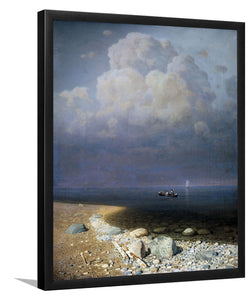 Lake Ladoga By Arkhip Kuindzhi-Art Print,Frame Art,Plexiglass Cover